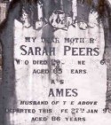 Sarah Peers' Grave