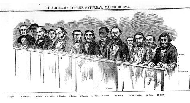 Eureka defendents in the dock